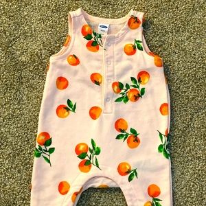 Baby girl Orange Jumpsuit